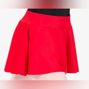 Theatricals Dance skirt Adult M/L Basic Pull-On circle red twirl ballet NWT